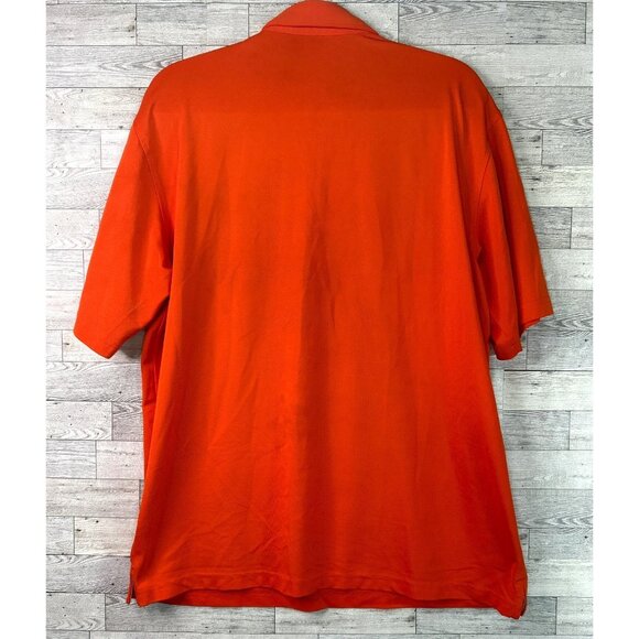 Walter Hagen Orange Golf Polo‎ Shirt Preppy size Large - Picture 2 of 10